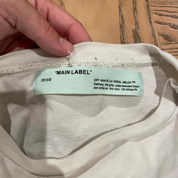 Off White 2019 "Oil Painting" Tee - Picture 3 of 5